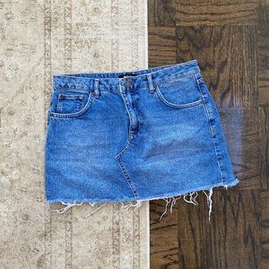 BDG denim skirt